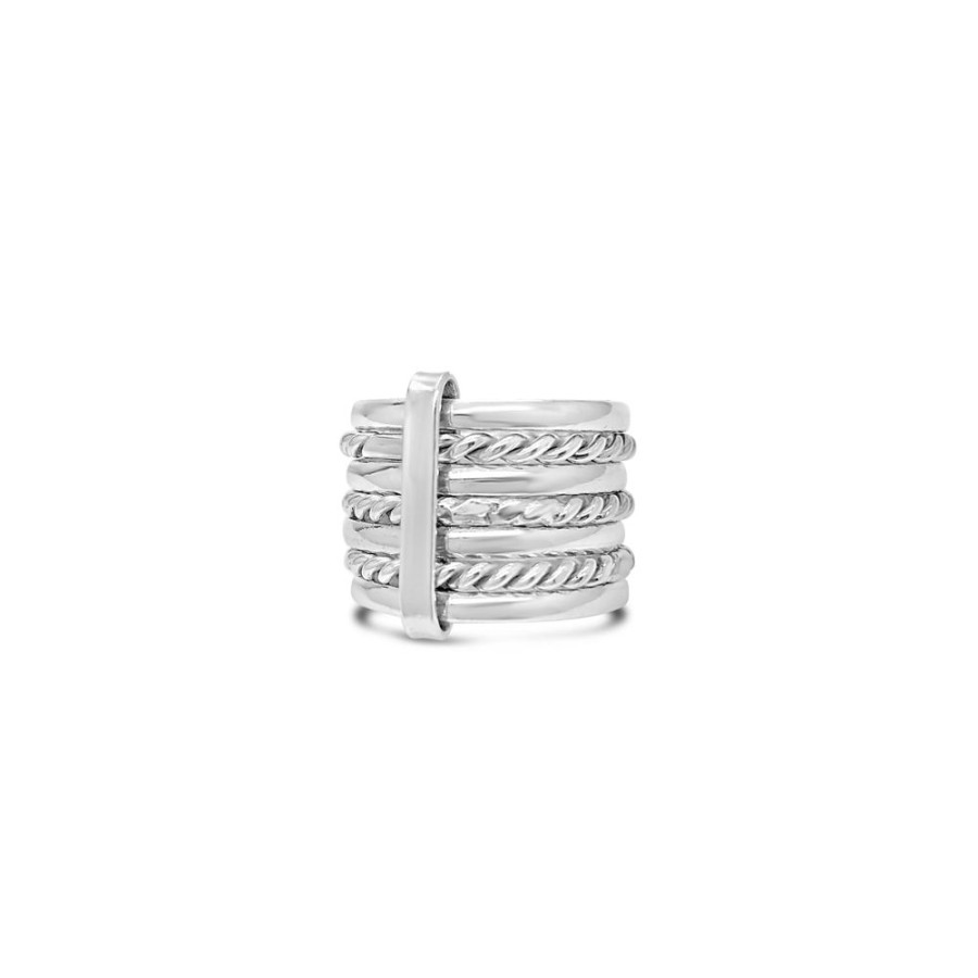 Jewellery ICHU Jewellery | Combination Stack Ring