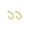 Jewellery ICHU Jewellery Hoops | Reformed Hoops, Gold