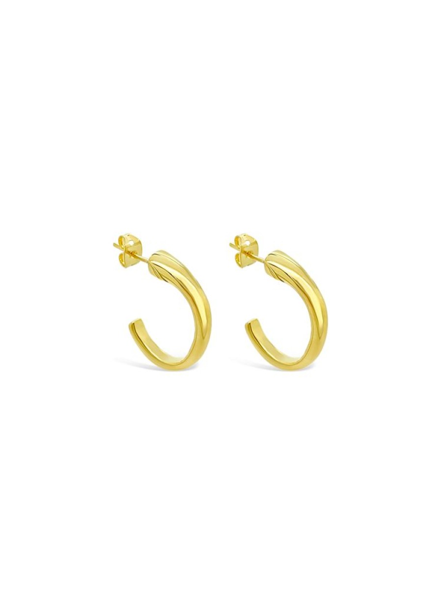 Jewellery ICHU Jewellery Hoops | Reformed Hoops, Gold