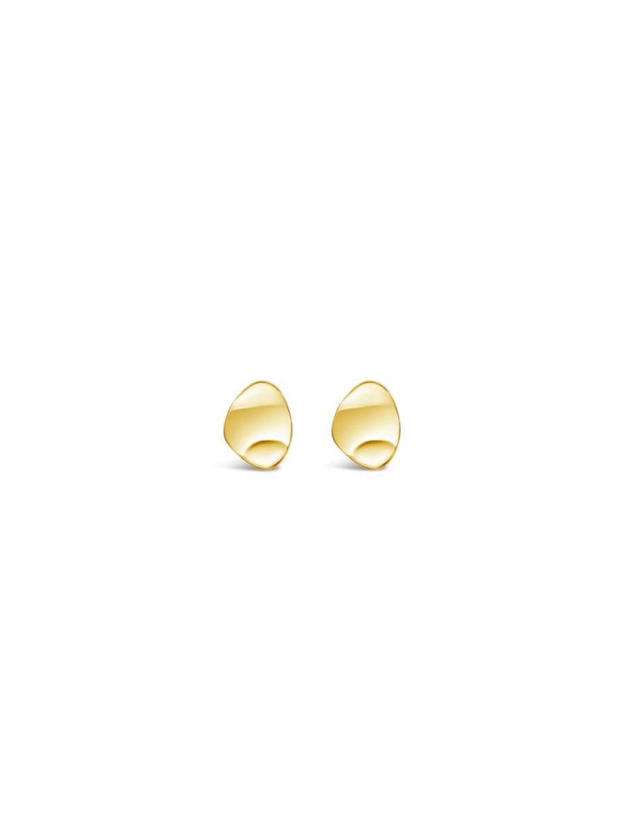 Jewellery ICHU Jewellery Studs | Radiant Earrings, Gold