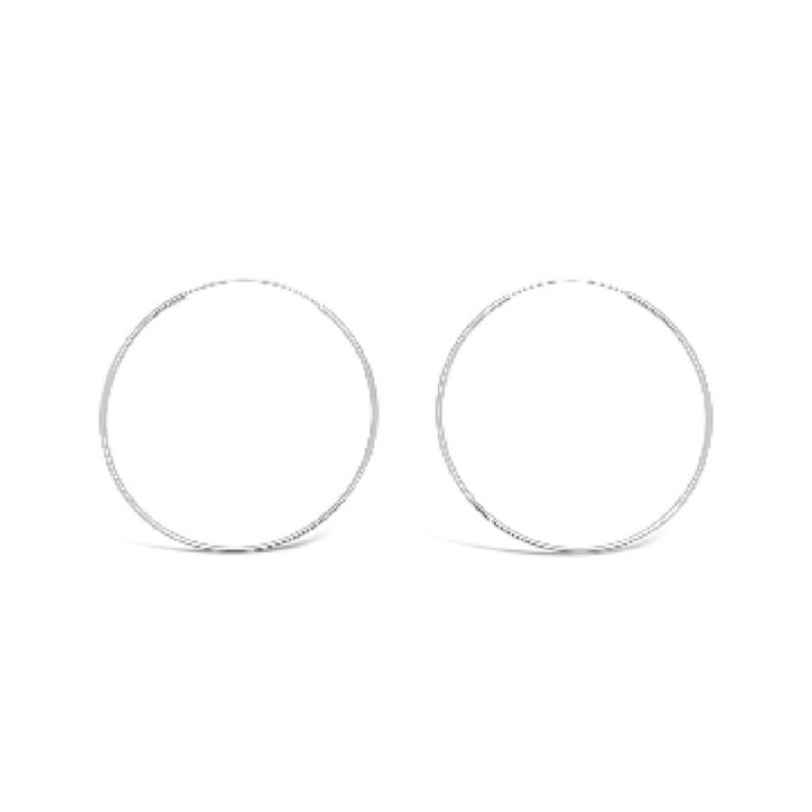 Jewellery ICHU Jewellery Hoops | Fine Silver Hoops