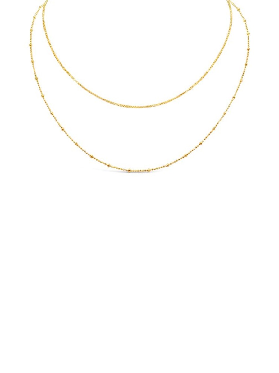 Jewellery ICHU Jewellery | Layers Necklace, Gold