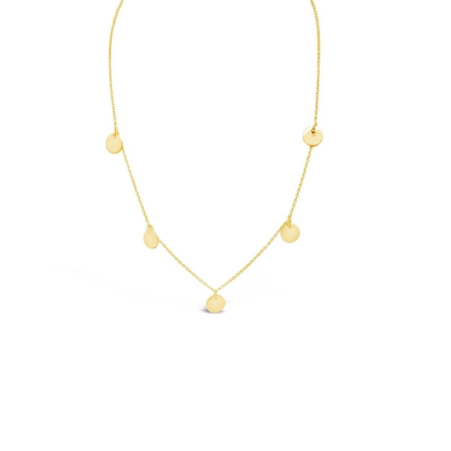 Jewellery ICHU Jewellery | Multi Disc Necklace, Gold