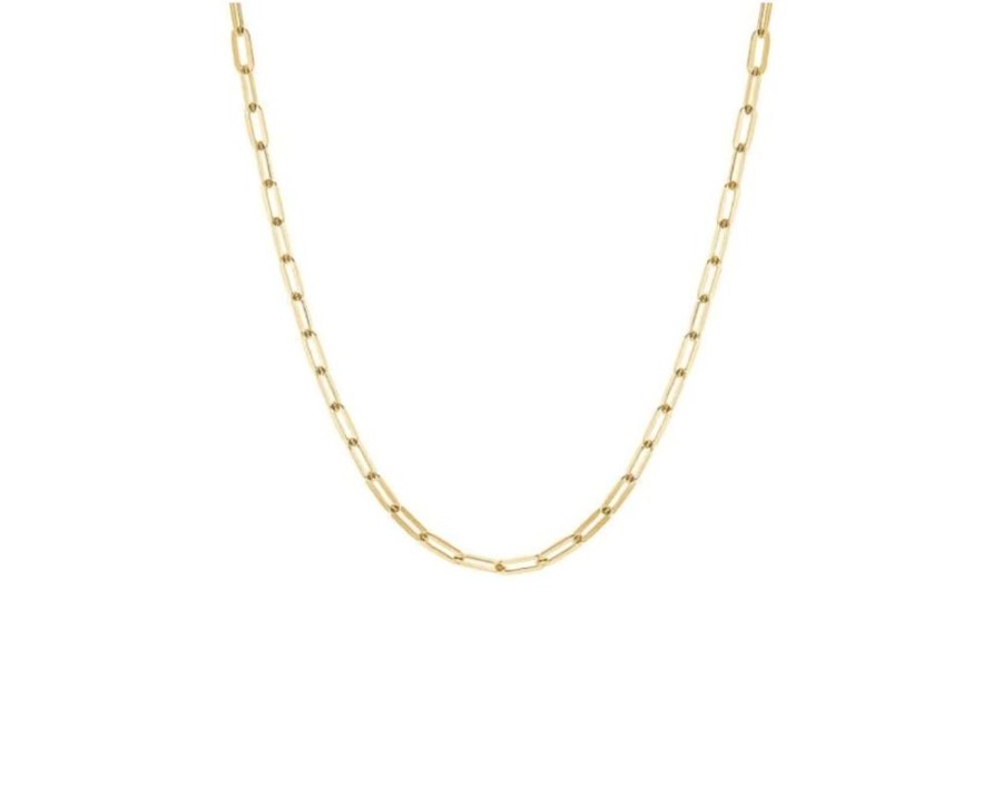 Jewellery ICHU Jewellery | Elongated Cable Chain, Gold