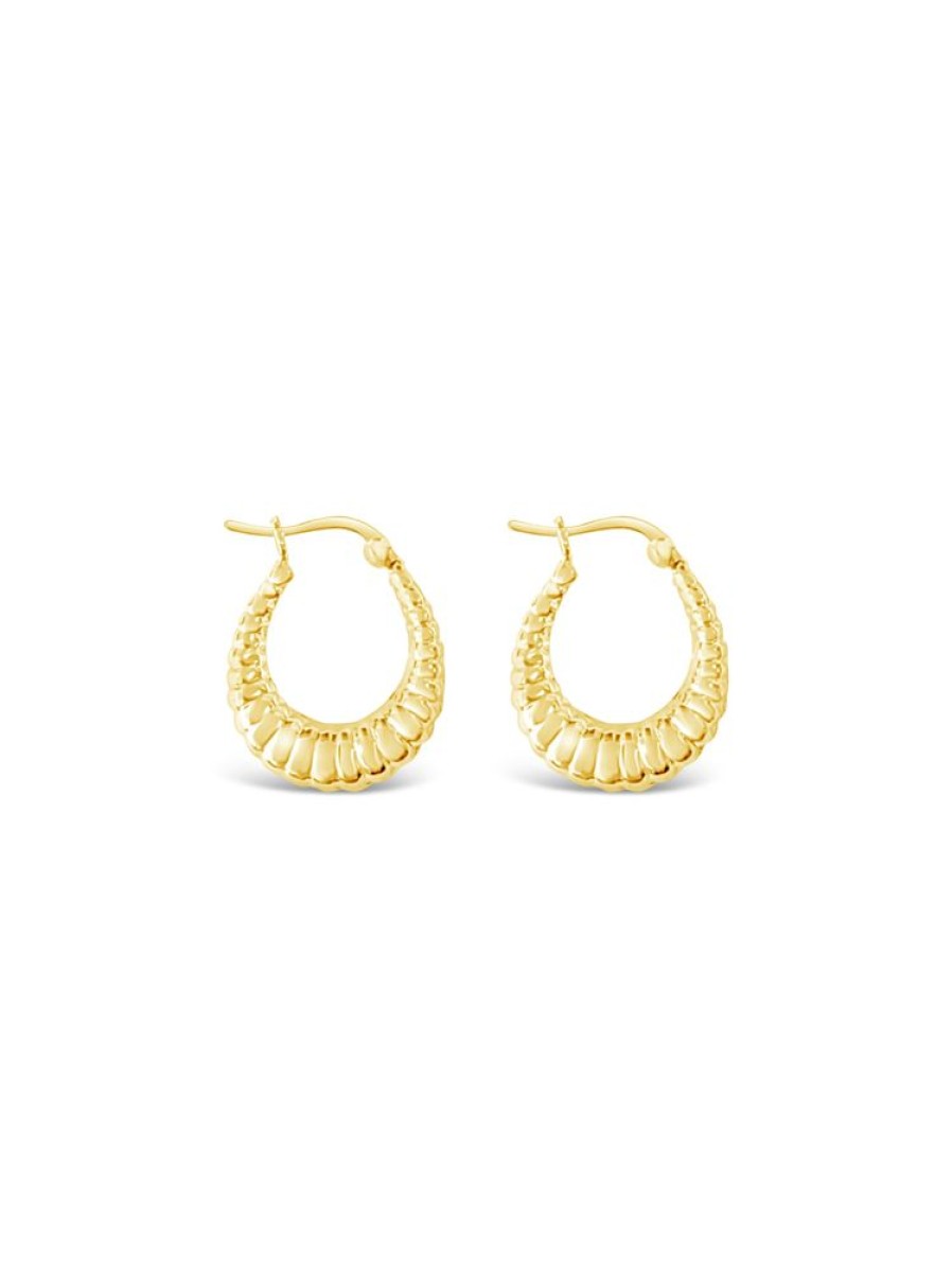 Jewellery ICHU Jewellery Drops | Shrimp Hoops, Gold