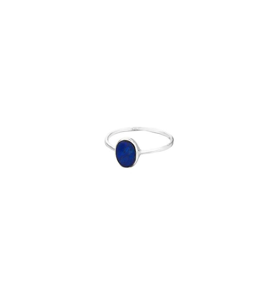 Jewellery ICHU Jewellery | Fine Oval Opal Ring