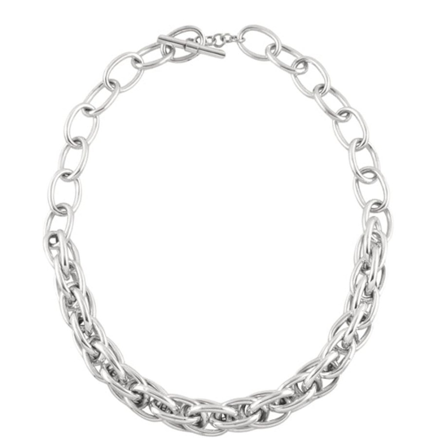 Jewellery ICHU Jewellery | Multi Oval Link Necklace