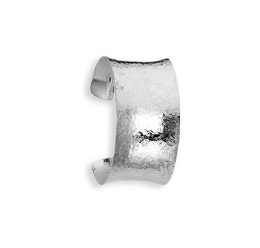 Jewellery ICHU Jewellery | Hammered Concave Cuff