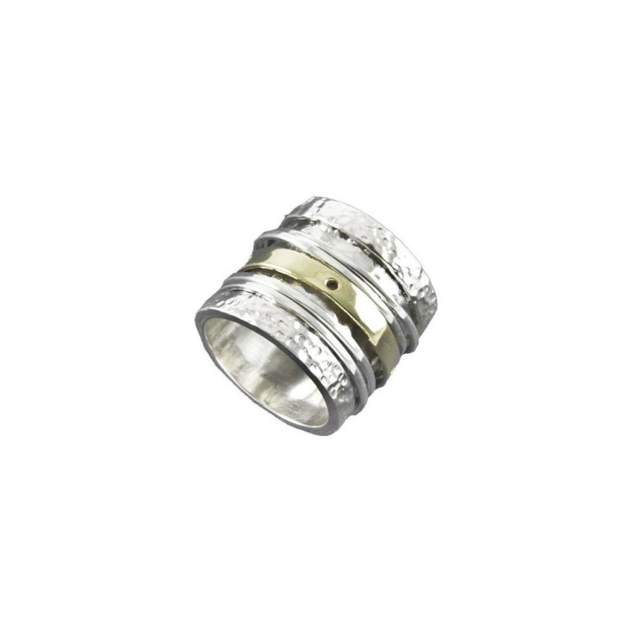 Jewellery ICHU Jewellery | Two Tone Israeli Ring