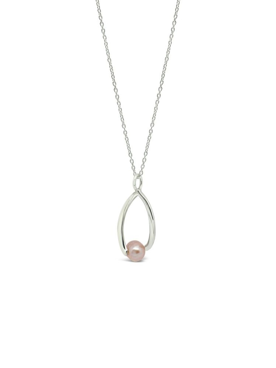 Jewellery ICHU Jewellery | Twisted Pearl Necklace, Lavender