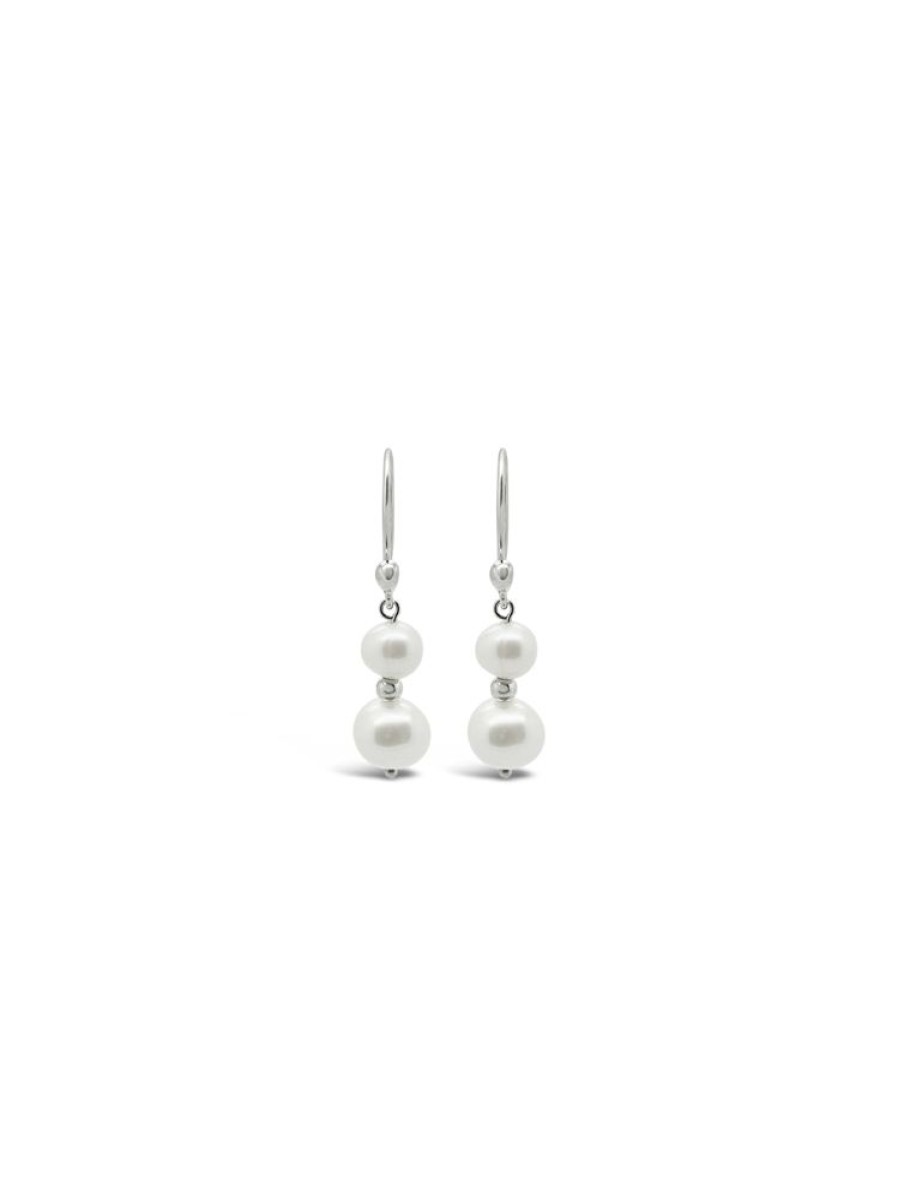 Jewellery ICHU Jewellery Drops | Duo Pearl Earrings