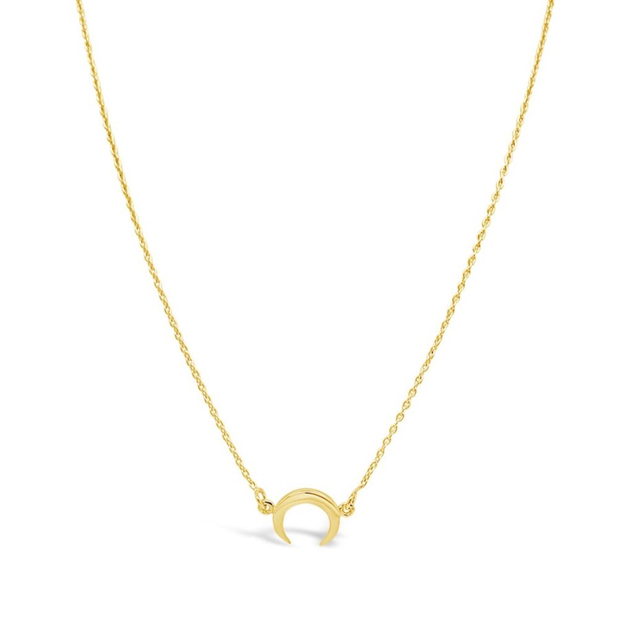 Jewellery ICHU Jewellery | Mini Moon Necklace, Gold