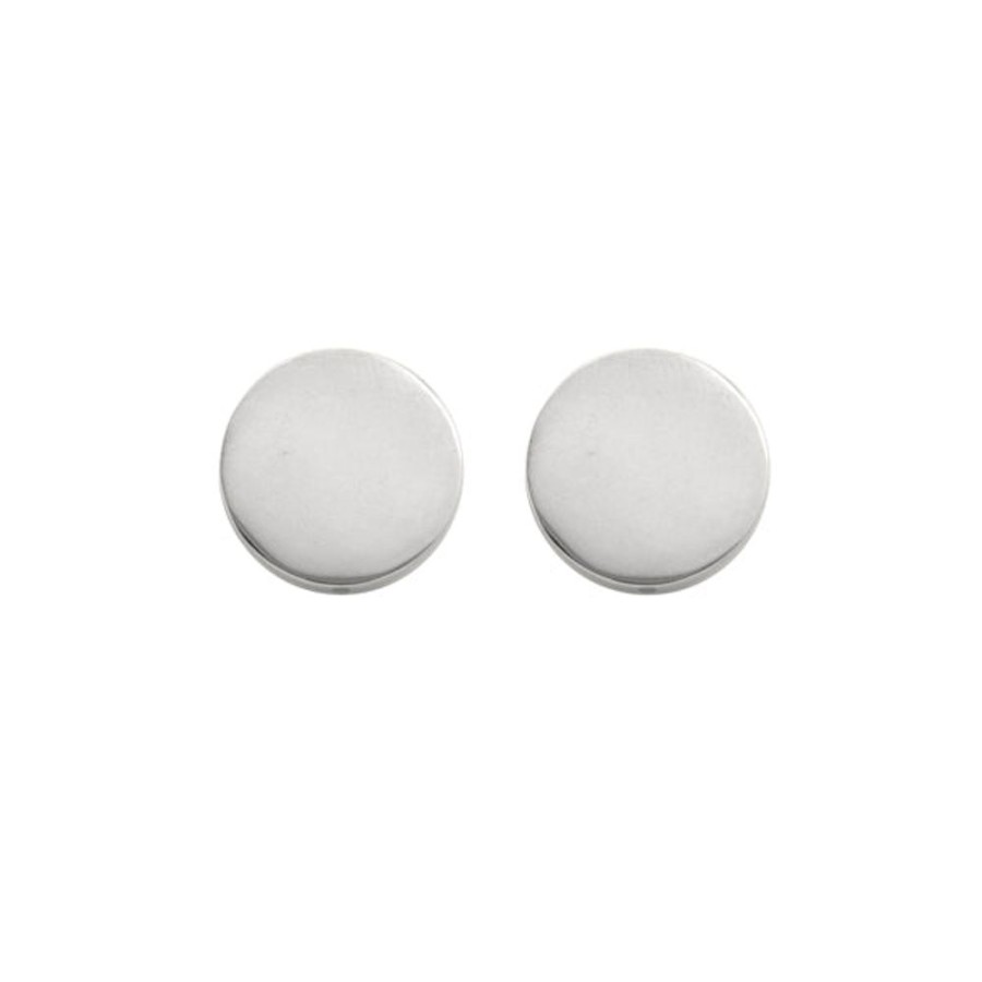 Jewellery ICHU Jewellery Studs | Polished Circle Studs