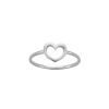 Jewellery ICHU Jewellery | Fine Open Heart Ring