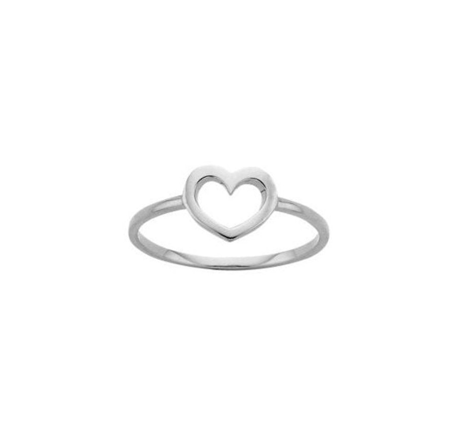 Jewellery ICHU Jewellery | Fine Open Heart Ring