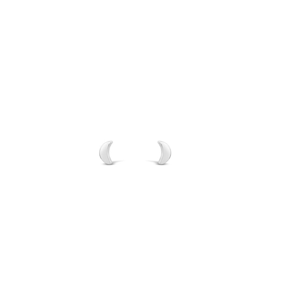 Jewellery ICHU Jewellery Studs | Mini Moon Earrings