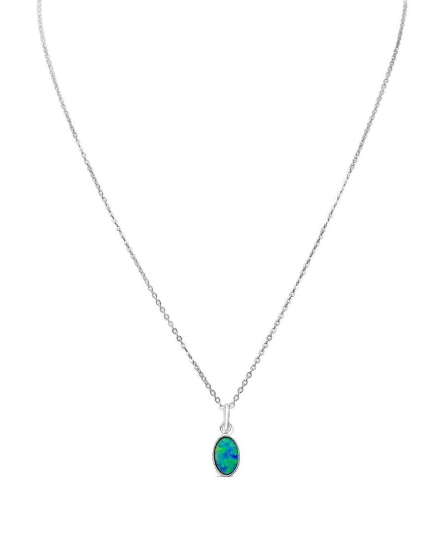 Jewellery ICHU Jewellery | Oval Opal Charm