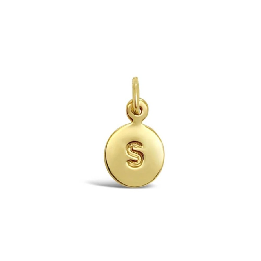 Jewellery ICHU Jewellery | Gold Letter Pendants, Medium