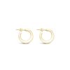 Jewellery ICHU Jewellery Hoops | Everyday Hoops, Gold