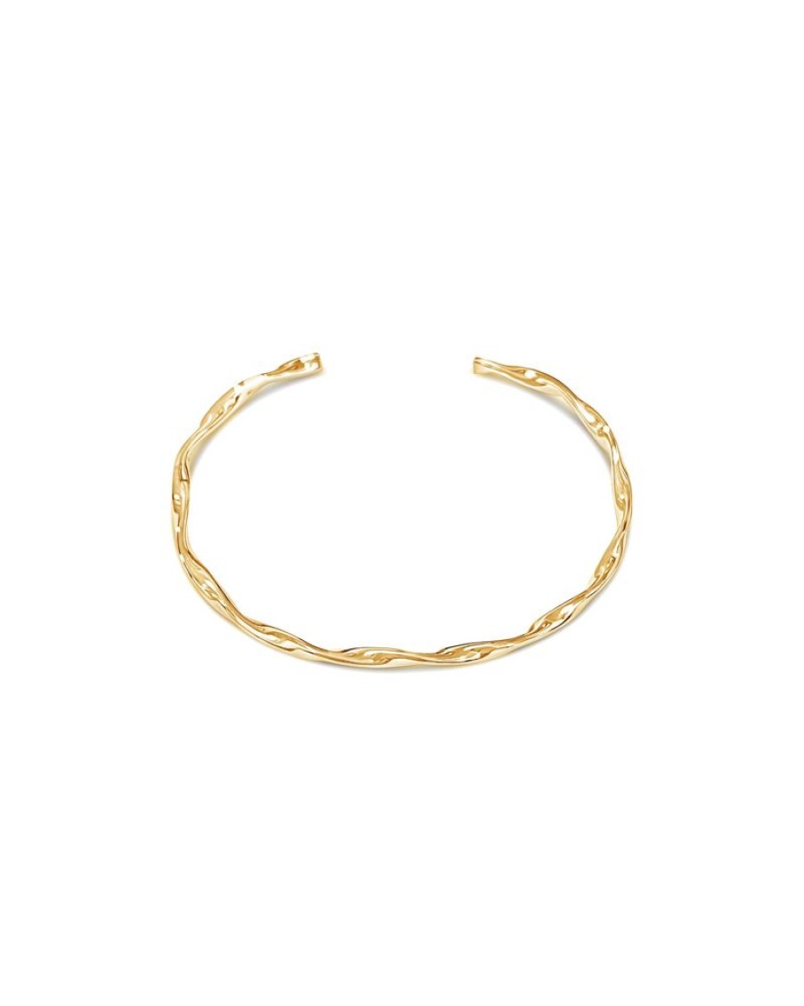 Jewellery ICHU Jewellery | Twisted Cuff, Gold