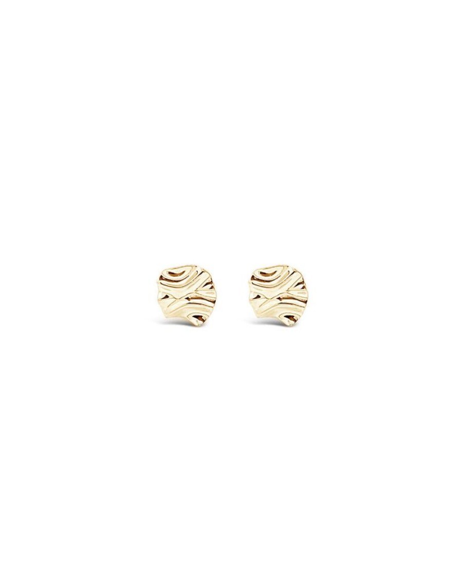 Jewellery ICHU Jewellery Studs | Arctic Earrings, Gold