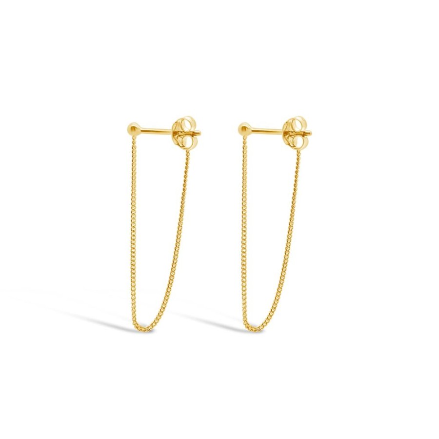 Jewellery ICHU Jewellery Drops | Chain Earrings, Gold