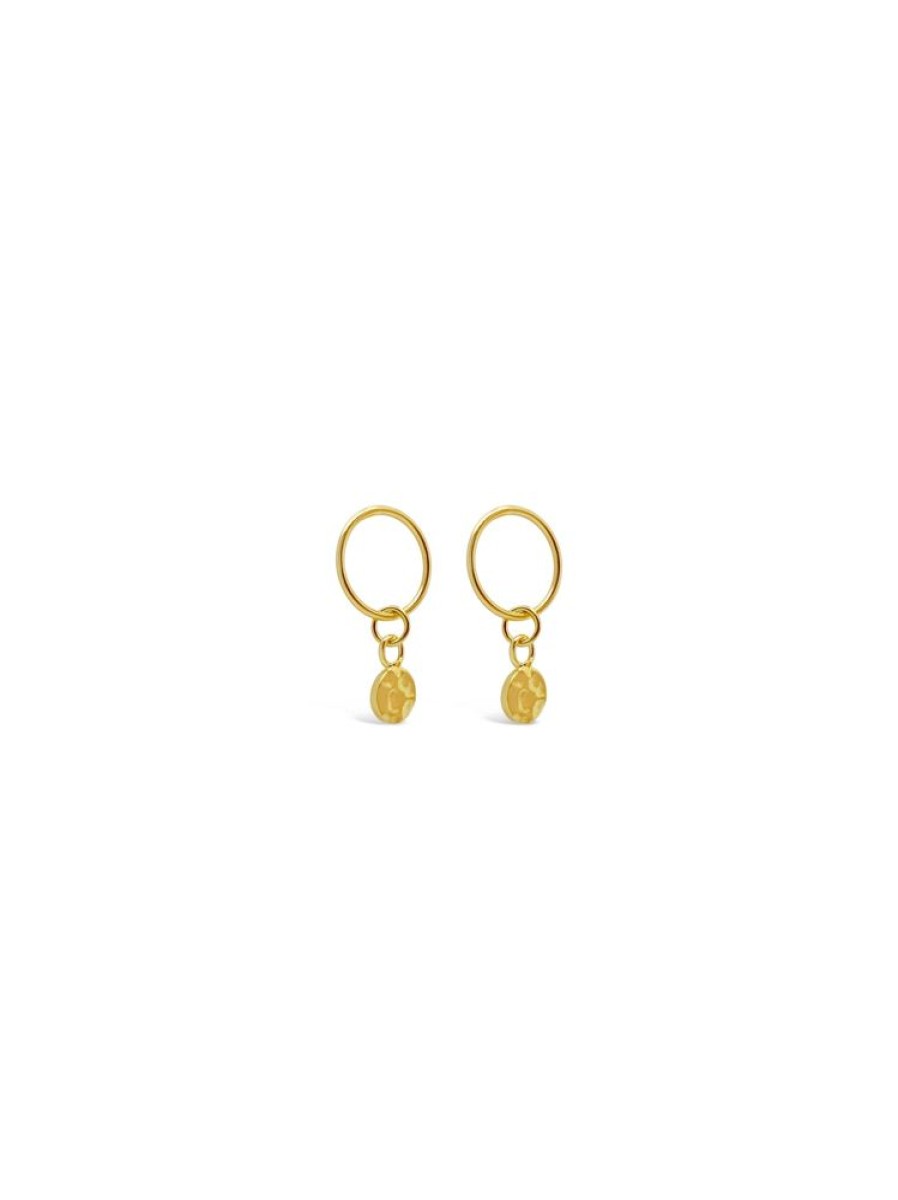 Jewellery ICHU Jewellery Drops | Golden Details Stud Earrings