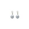 Jewellery ICHU Jewellery Drops | Blue/Grey Pearl Drop Earrings